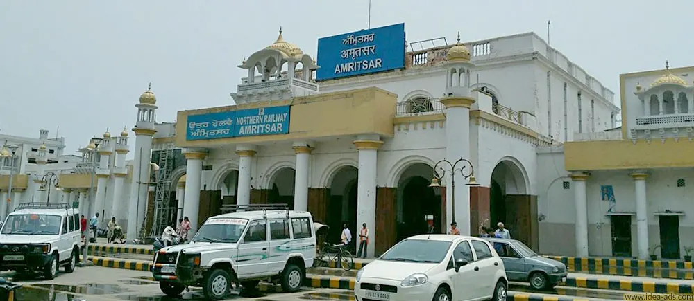 reaching golden temple to amritsar railway station