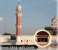 Historical Seat Monument Golden Temple Amritsar